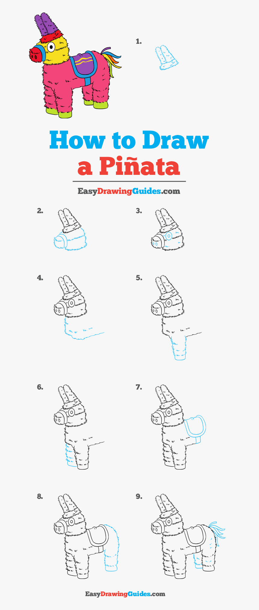 How To Draw Piñata - Bar B, HD Png Download, Free Download