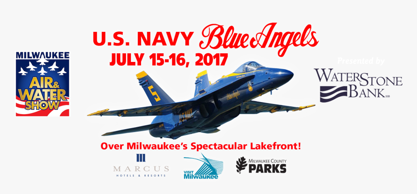 Waterstone Bank Announces Additional 2017 Performers - Milwaukee Air And Water Show 2017, HD Png Download, Free Download