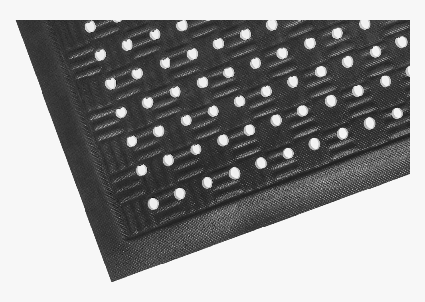 Easy Clean Nitrile Rubber Non Slip Anti Fatigue Mat - Monochrome, HD Png Download, Free Download