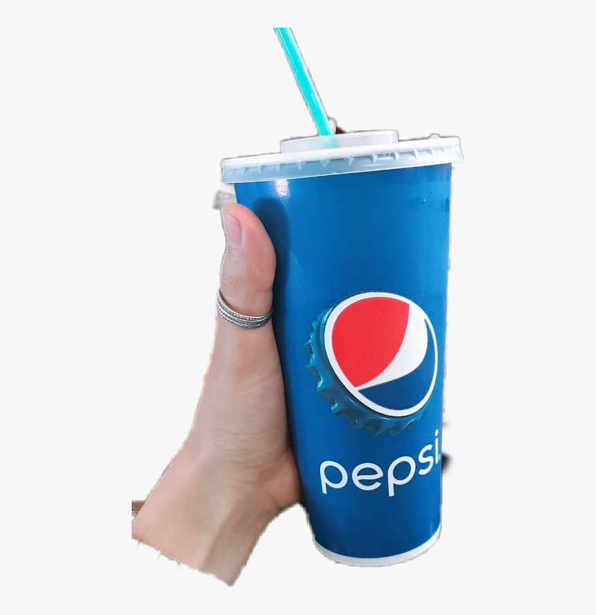 Freetoedit Pepsi Cocacola Pepsiinhand - Frozen Carbonated Beverage, HD Png Download, Free Download