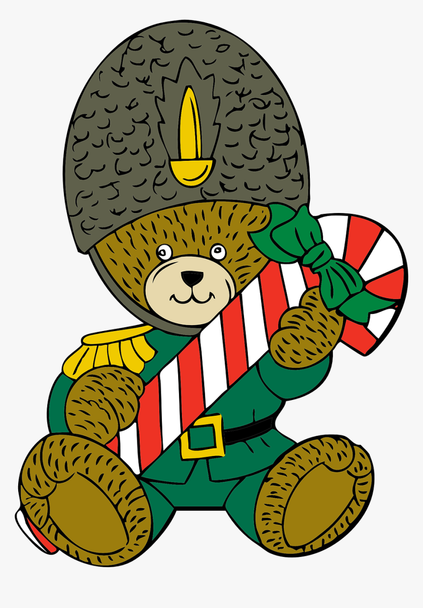 Holiday Teddy Bear Transparent Background, HD Png Download, Free Download