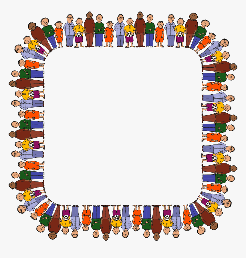 Boys N Ball Square Clip Arts - Boys Circle, HD Png Download, Free Download