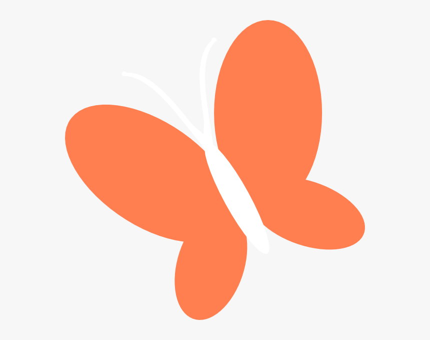 Transparent Coral Clipart Png - Coral Butterfly Png, Png Download, Free Download