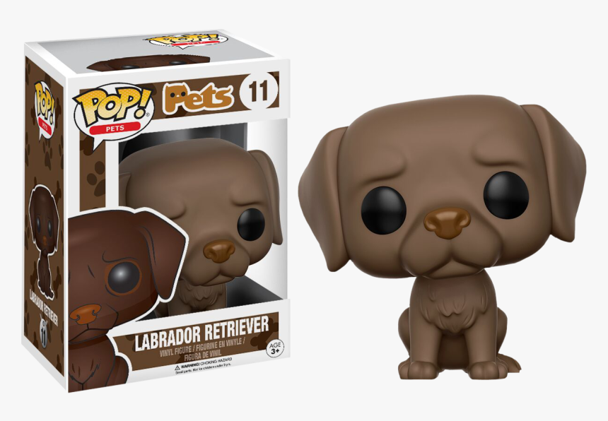 Chocolate Labrador Retriever Pop Vinyl Figure - Pets Funko Pop, HD Png Download, Free Download