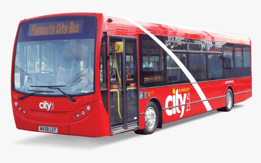 A Plymouth Citybus Bus - Plymouth City Bus Bus, HD Png Download, Free Download