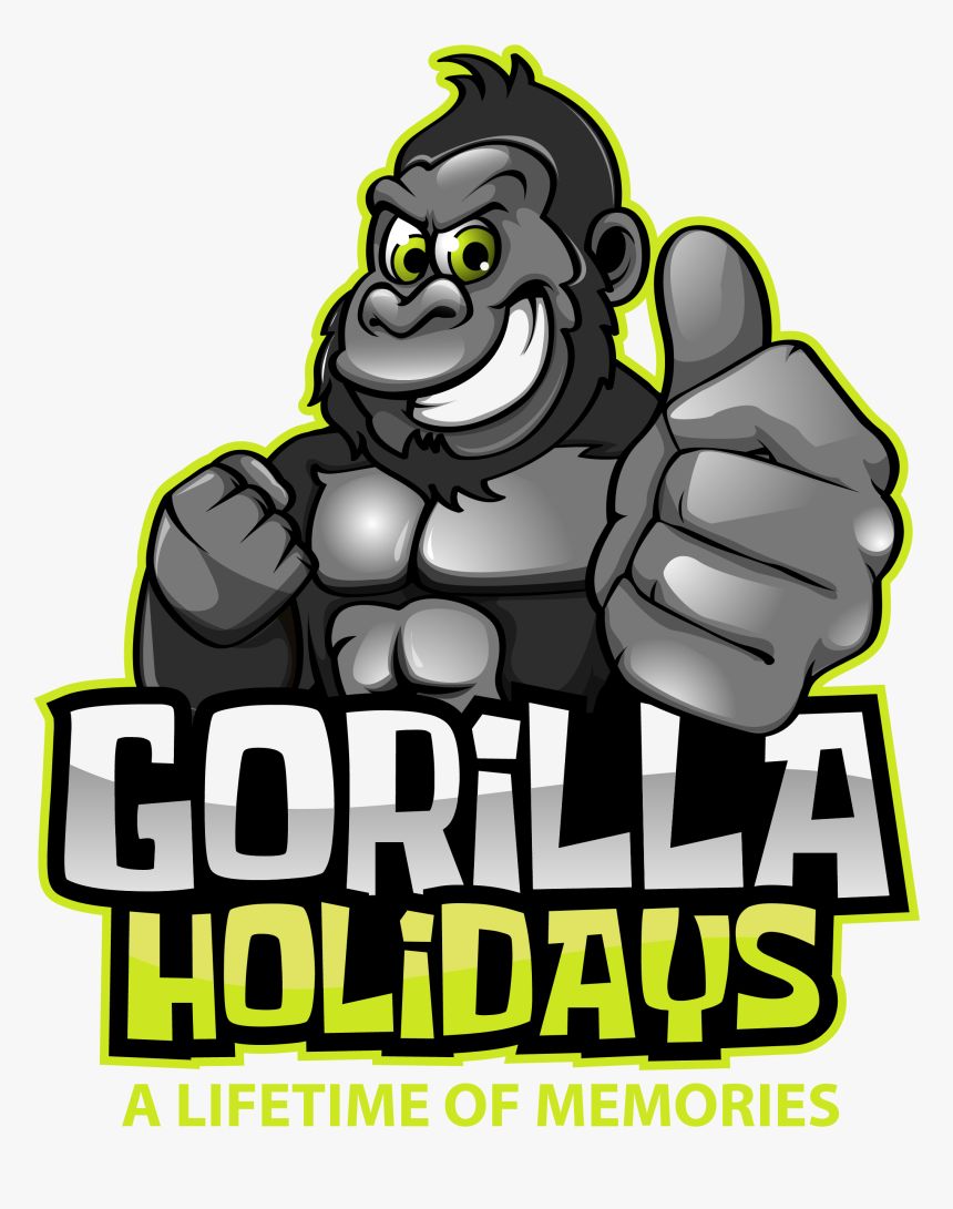 Gorilla Trek Logo - Cartoon, HD Png Download, Free Download