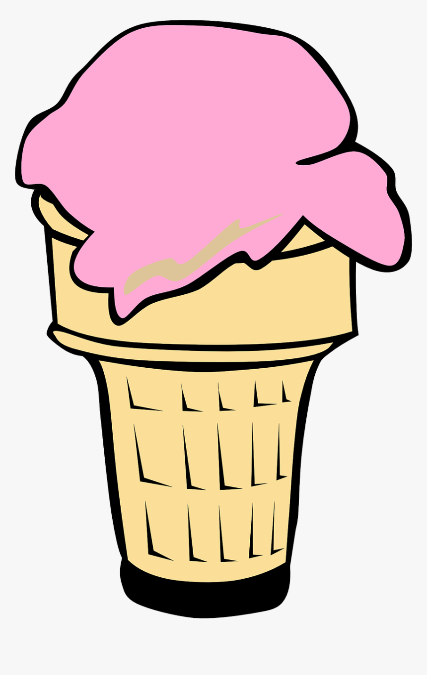 Ice Cream Cone Clip Art, HD Png Download, Free Download