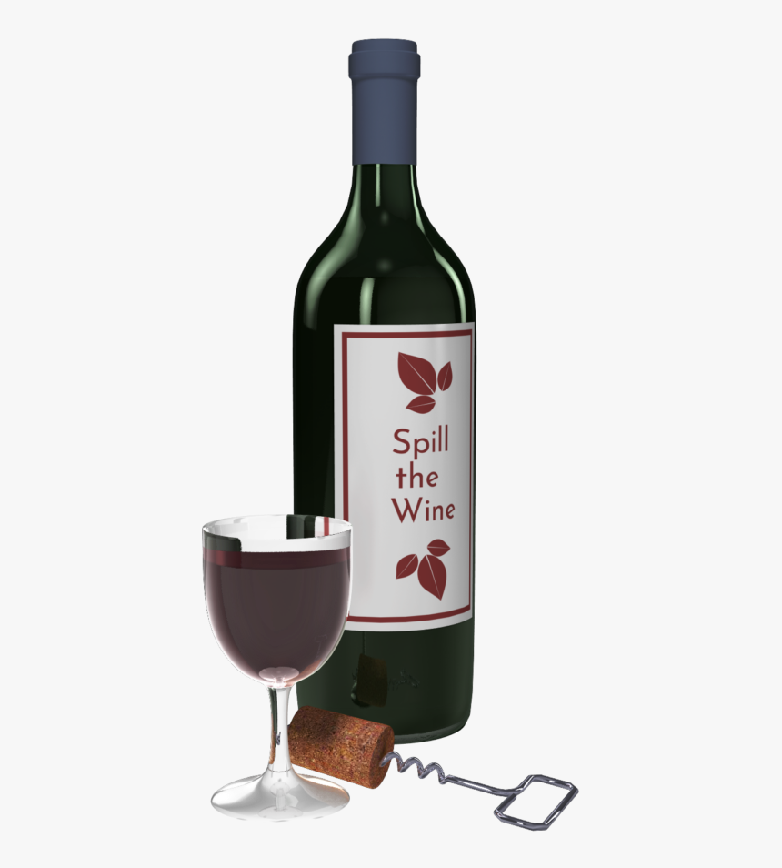 Custom Wine Bottle - Wine Bottle, HD Png Download, Free Download