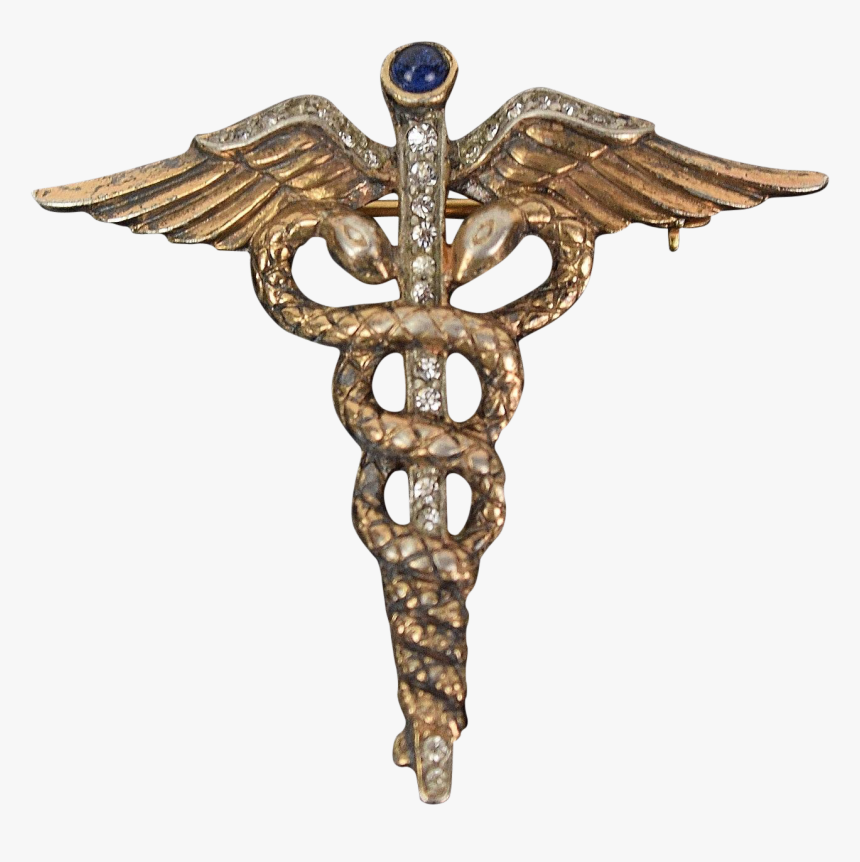 Physician Medicine Staff Of - Medical Symbol Vintage Png, Transparent Png, Free Download