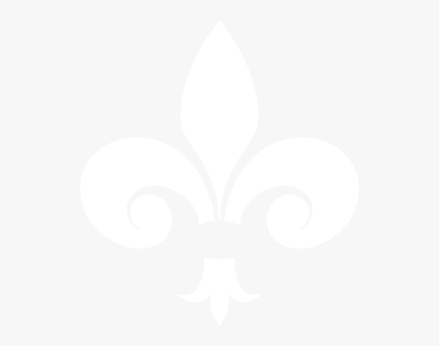 White Fleur De Lis - Fleur De Lis Louisville, HD Png Download, Free Download