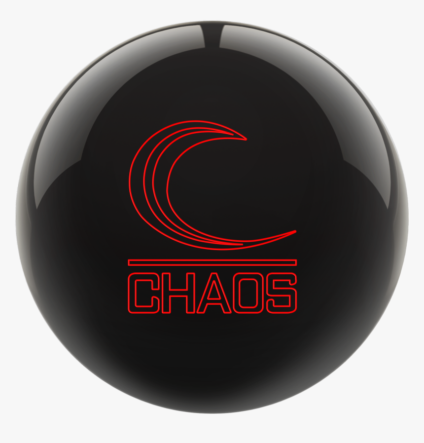 Columbia 300 Black Chaos Bowling Ball - Columbia 300 Chaos Black Bowling Ball, HD Png Download, Free Download