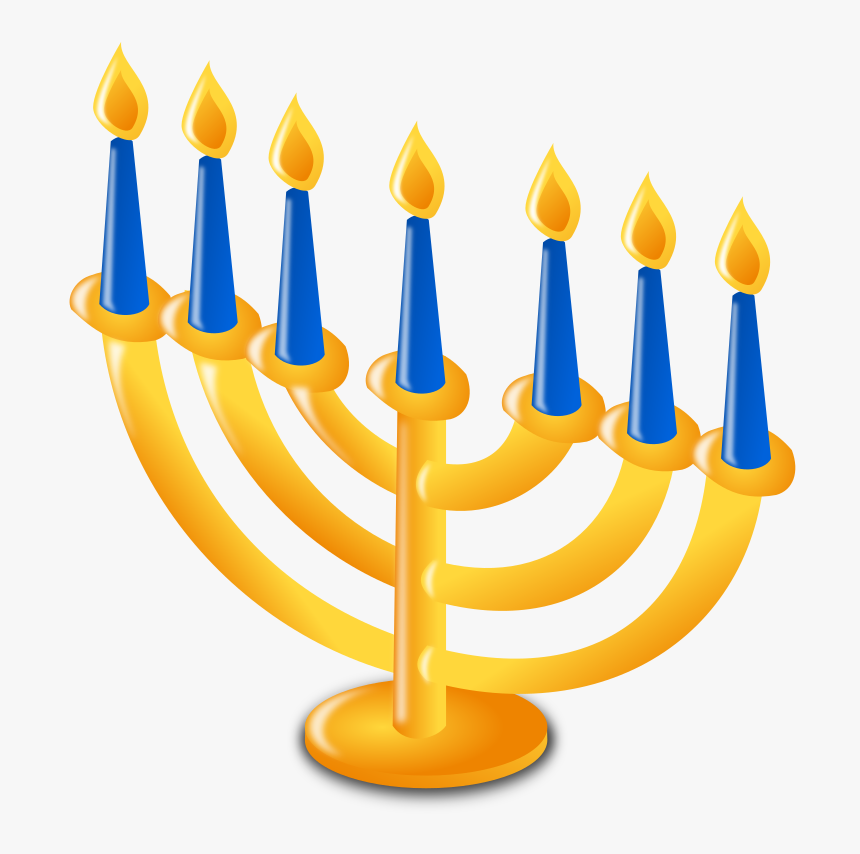 Hanukkah Candles Clipart, HD Png Download, Free Download