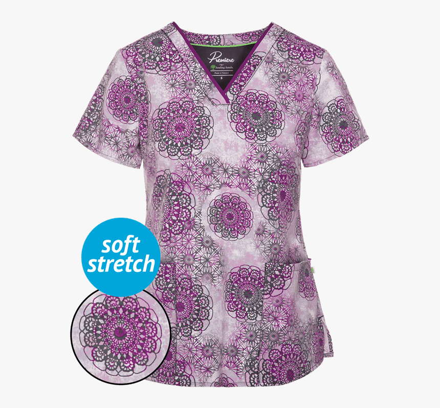 Transparent Purple Lace Png - Blouse, Png Download, Free Download