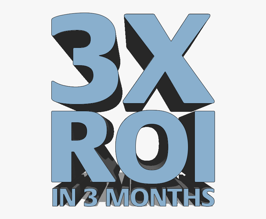 3x Return On Investment 3 Months App Store - Poster, HD Png Download, Free Download