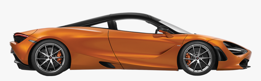 Orange Mclaren Transparent Background - Mclaren 720s Door Handle, HD Png Download, Free Download