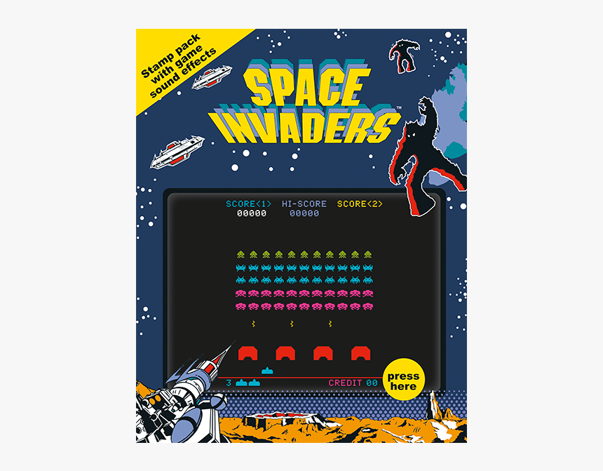 Space Invaders Projection Light, HD Png Download, Free Download