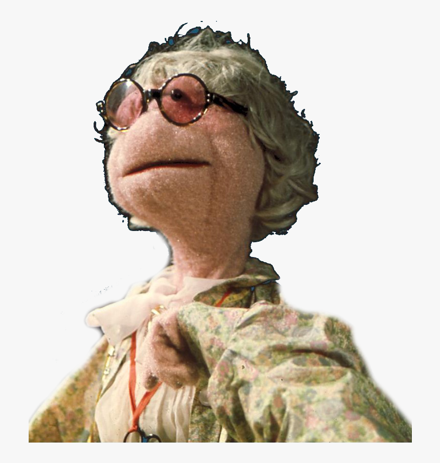 Wmw Hilda - Muppet Lady With Glasses, HD Png Download, Free Download