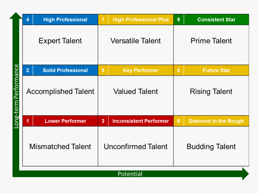 Succession Planning Template Colomb Christopherbathum 9 Cell Talent Matrix Hd Png Download Kindpng - planner sheets roblox