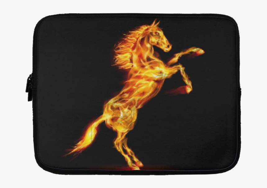 Running Horse Fire Laptop Cover Customcat"

 
 Data - Blue Fire Horse, HD Png Download, Free Download