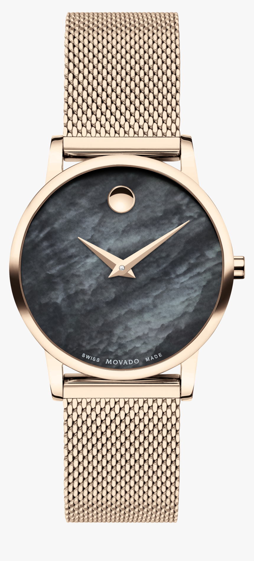 Museum Classic - Movado Museum Classic Black 28mm, HD Png Download, Free Download