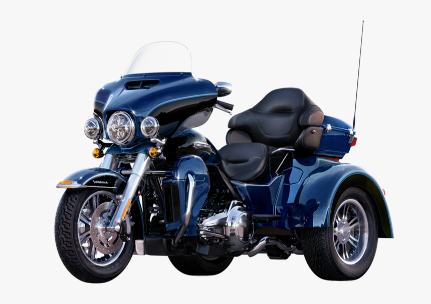 Transparent Harley Motorcycle Png - Harley Davidson Tri Glide Ultra Blue, Png Download, Free Download