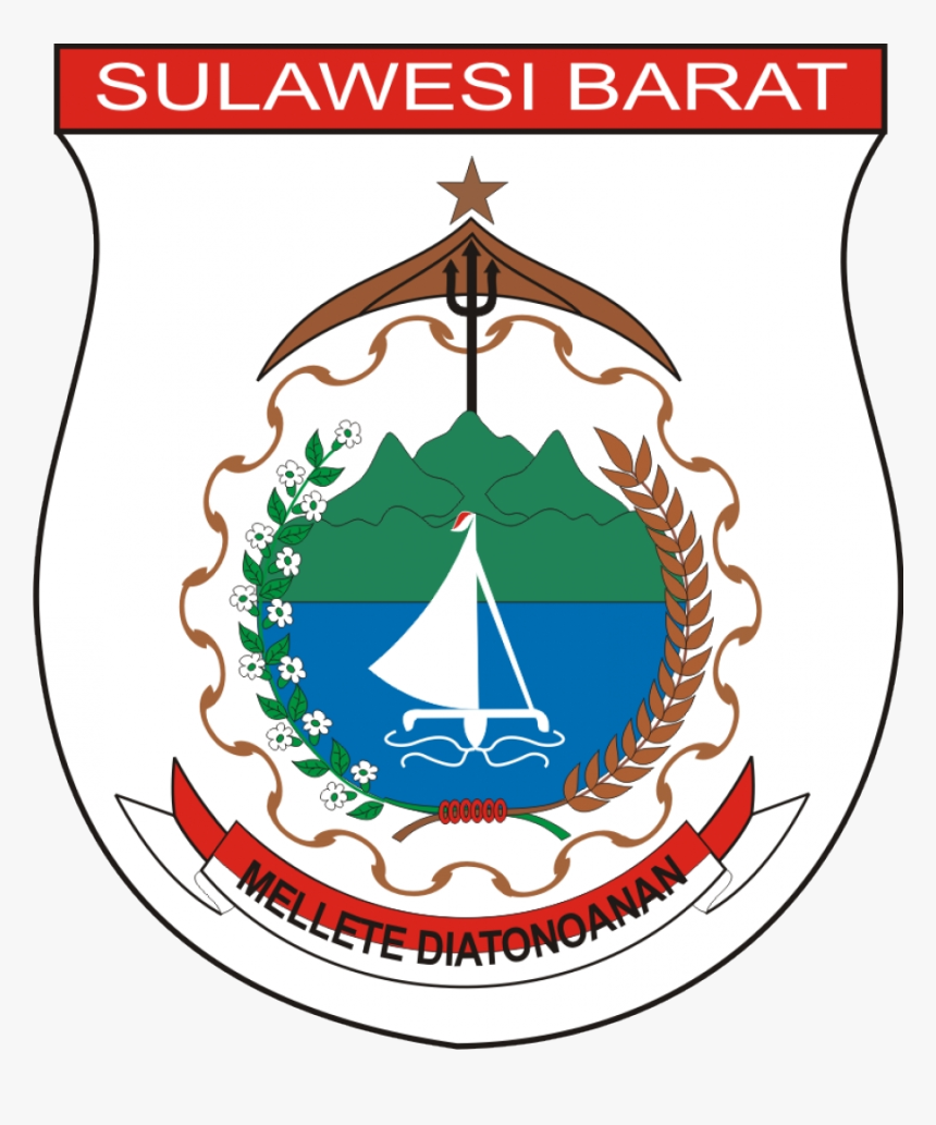 Coat Of Arms Of West Sulawesi - Logo Sulawesi Barat, HD Png Download, Free Download