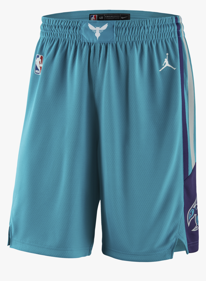 Air Jordan Nba Charlotte Hornets Swingman Road Shorts - Charlotte Hornets Shorts, HD Png Download, Free Download