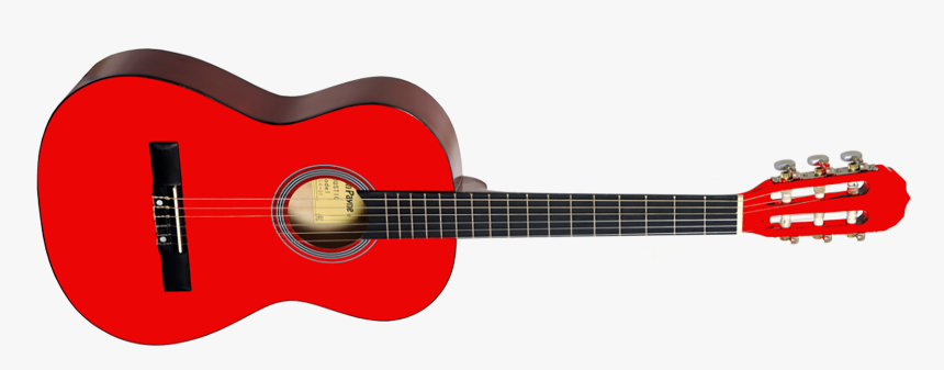Transparent White Guitar Png - Red Acoustic Guitar Png, Png Download, Free Download