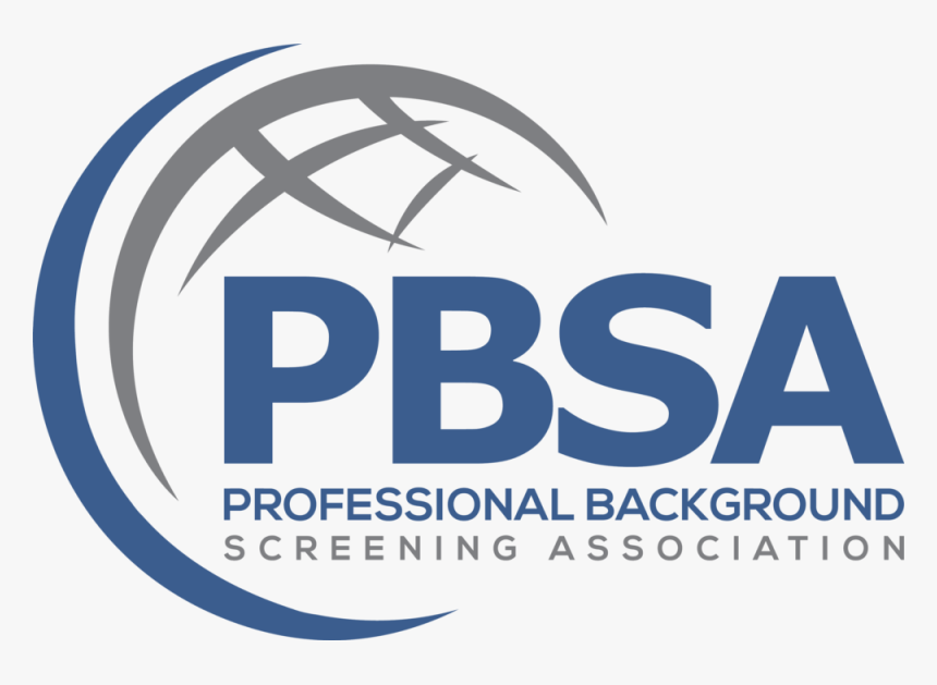 Pbsa Fullname-color Transparent - Professional Background Screening Association, HD Png Download, Free Download