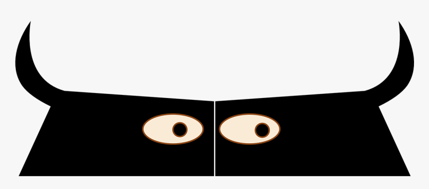 Bull Horns Eyes Free Photo - Como Dibujar Ojos De Toro, HD Png Download, Free Download