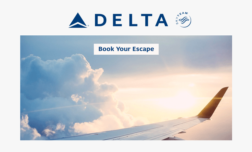 Book Flights To Hilton Head Island On Delta Airlines - Delta Air Lines, HD Png Download, Free Download