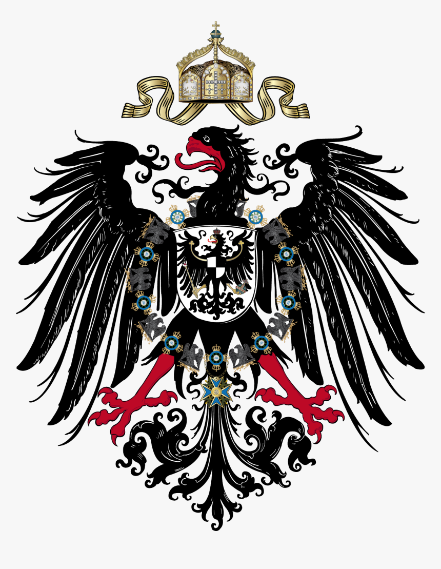 Wappen Deutsches Reich - German Empire Eagle, HD Png Download, Free Download