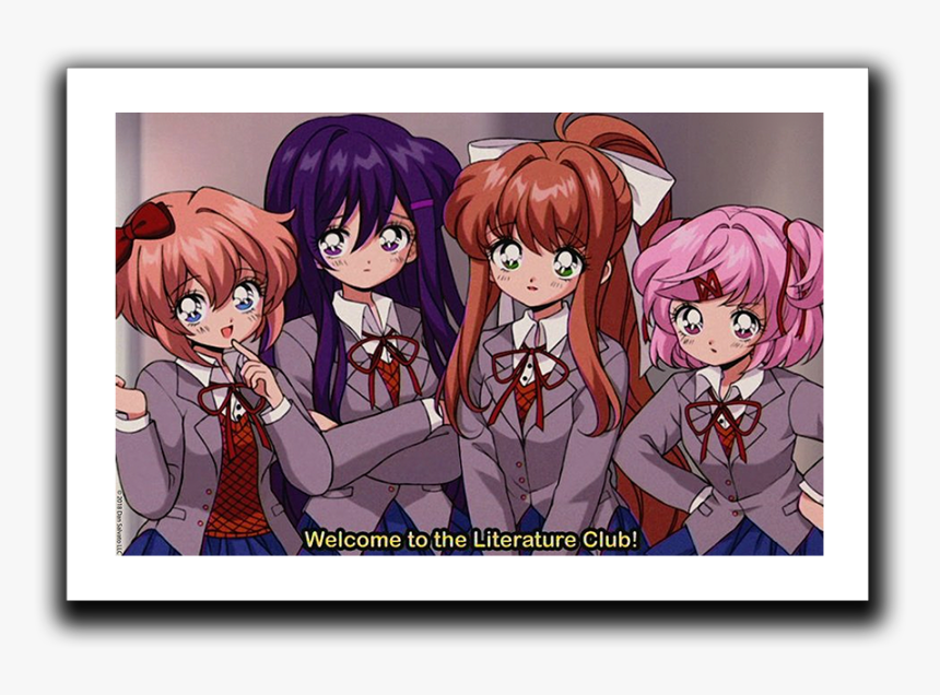 Doki Doki Literature Club The Anime, HD Png Download, Free Download