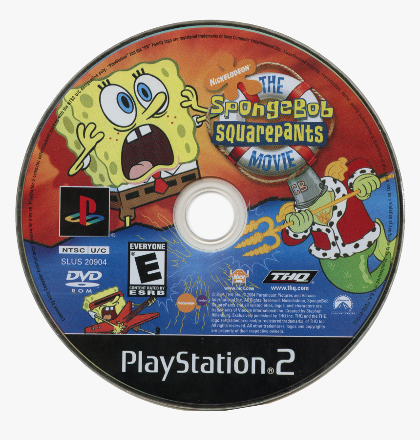 Spongebob Squarepants Movie Playstation 2, HD Png Download, Free Download