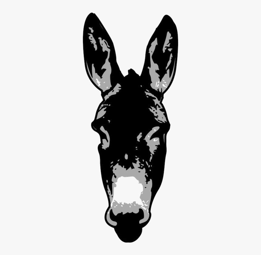 Donkey Head Clip Art, HD Png Download, Free Download