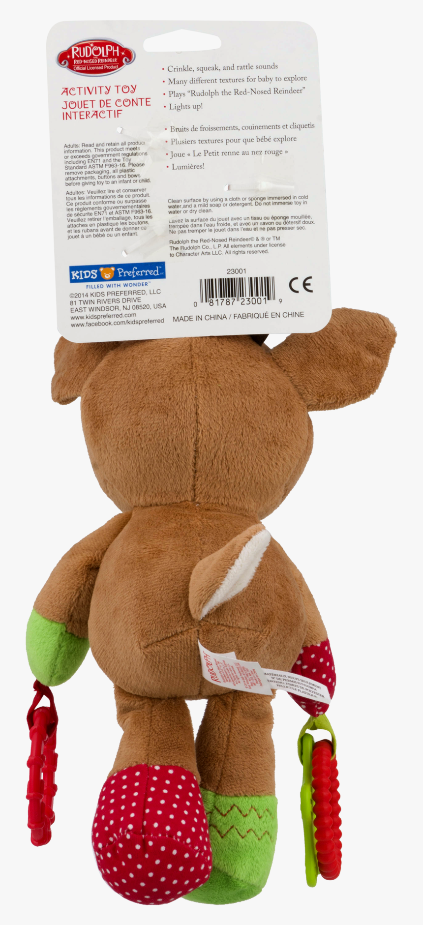 Rudolph The Red Nosed Reindeer Png Teddy Bear Hd Stuffed