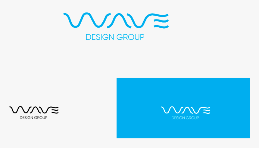 Logo Design By Antoine Shingu For Wave Design Group - Cobalt Blue, HD Png Download, Free Download