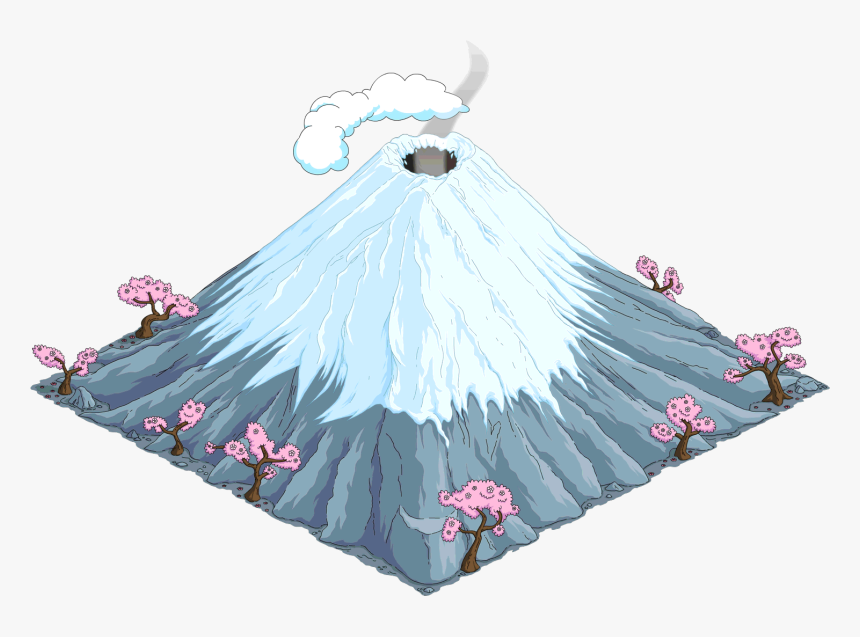 Mountfuji Transimage - Mont Fuji Simpson, HD Png Download, Free Download