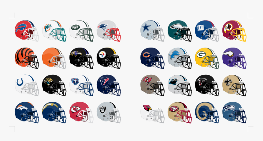 Nflhelmets - Nfl Helmet Logo Transparent, HD Png Download, Free Download