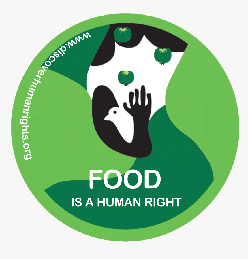 Food Is A Human Right 2 - Has The Right To Education, HD Png Download ...