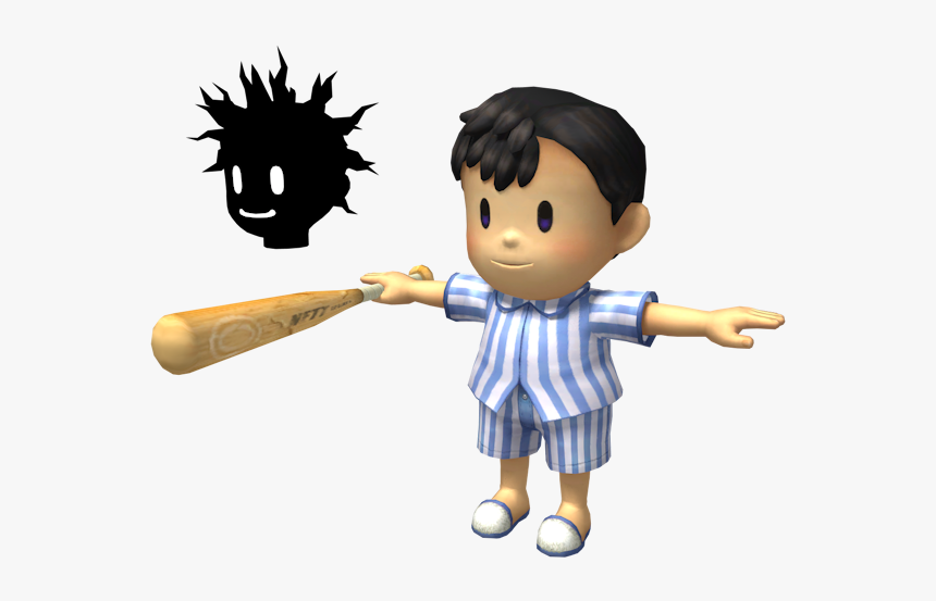 Download Zip Archive - Ssbb Ness T Pose, HD Png Download, Free Download