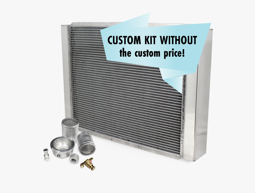 Custom Radiator Kit Package - Exhaust System, HD Png Download, Free Download