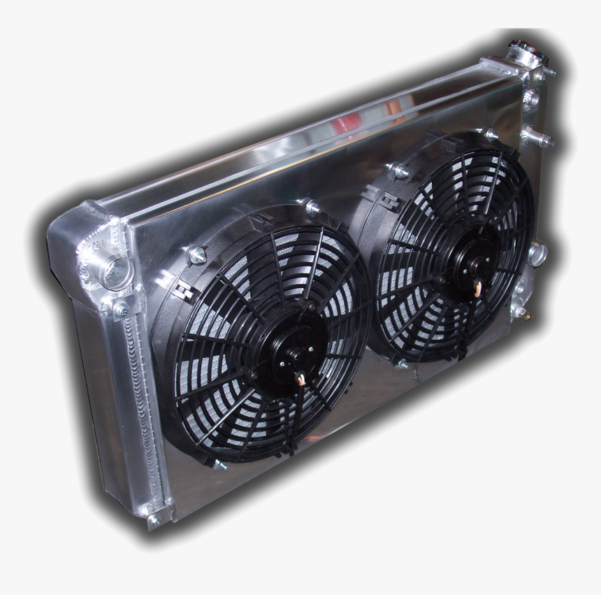 S10 V8 Conversion Radiator - Corvette C4 Electric Fans, HD Png Download, Free Download