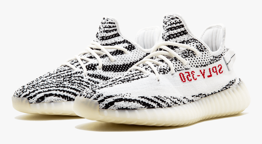 yeezy zebra front