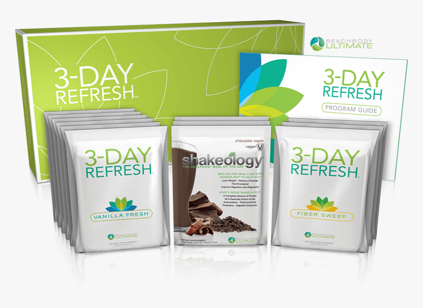 3-day Refresh - 3 Day Refresh Beachbody, HD Png Download, Free Download