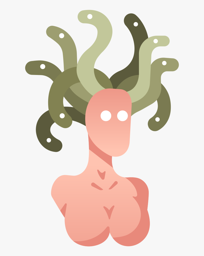 Medusa Icon - Medusa Red Vector, HD Png Download, Free Download