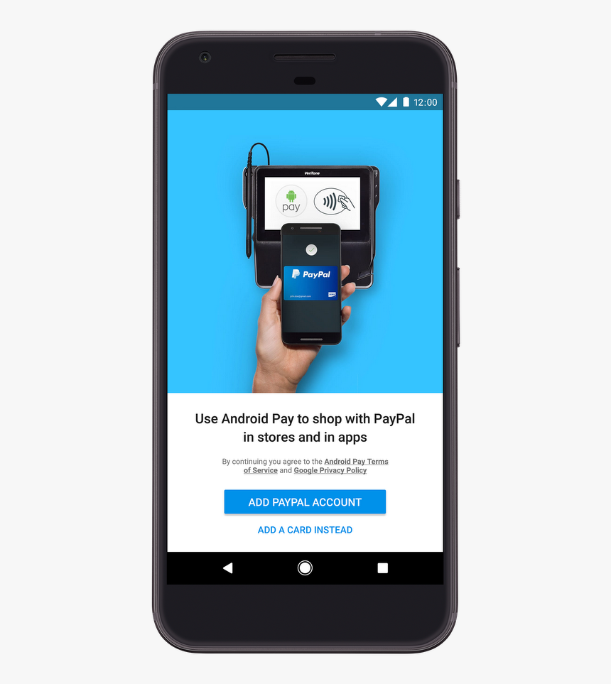 Paypal Partners With Android Pay - Pay With Google Paypal, HD Png Download, Free Download