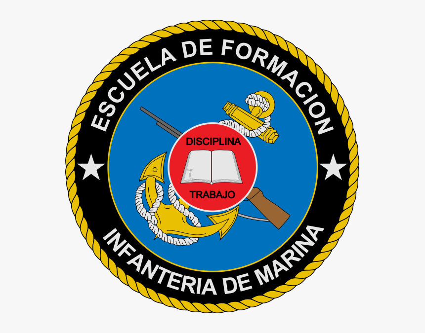 Escudo Escuela Infanteria De Marina-colombia - Ied Santa Bernardita, HD Png Download, Free Download