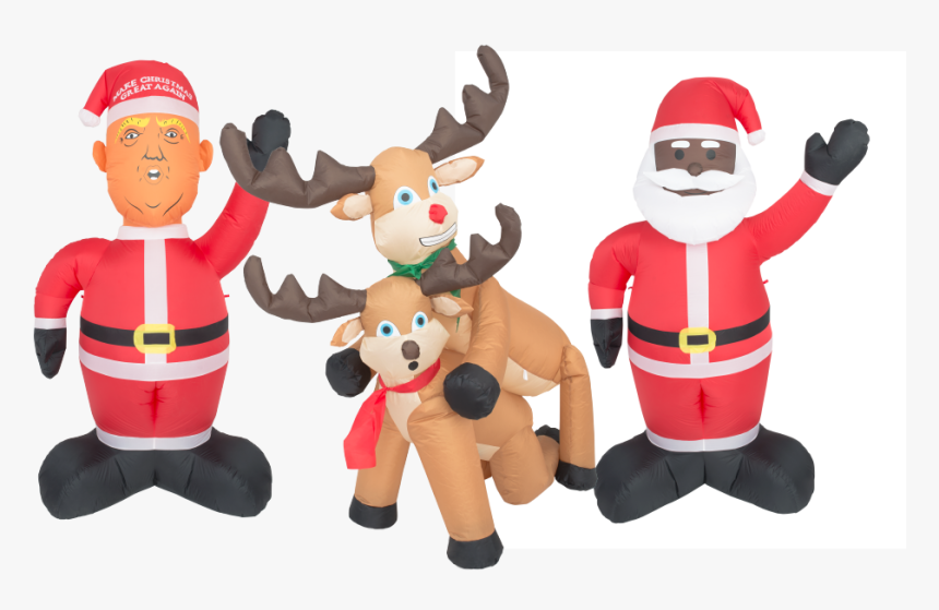 Costume Agent Inflatable Airblown Indoor And Outdoor - Humping Reindeer Inflatable, HD Png Download, Free Download