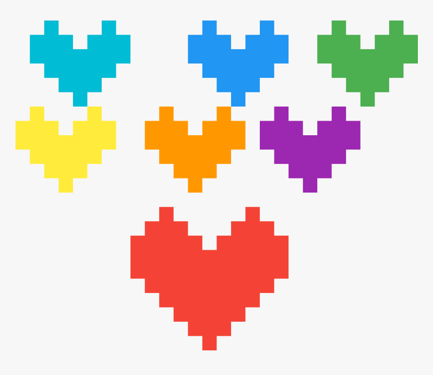 Heart Pixel Icon, HD Png Download, Free Download